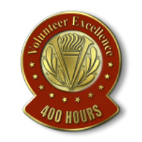 Volunteer Excellence - 400 Hours